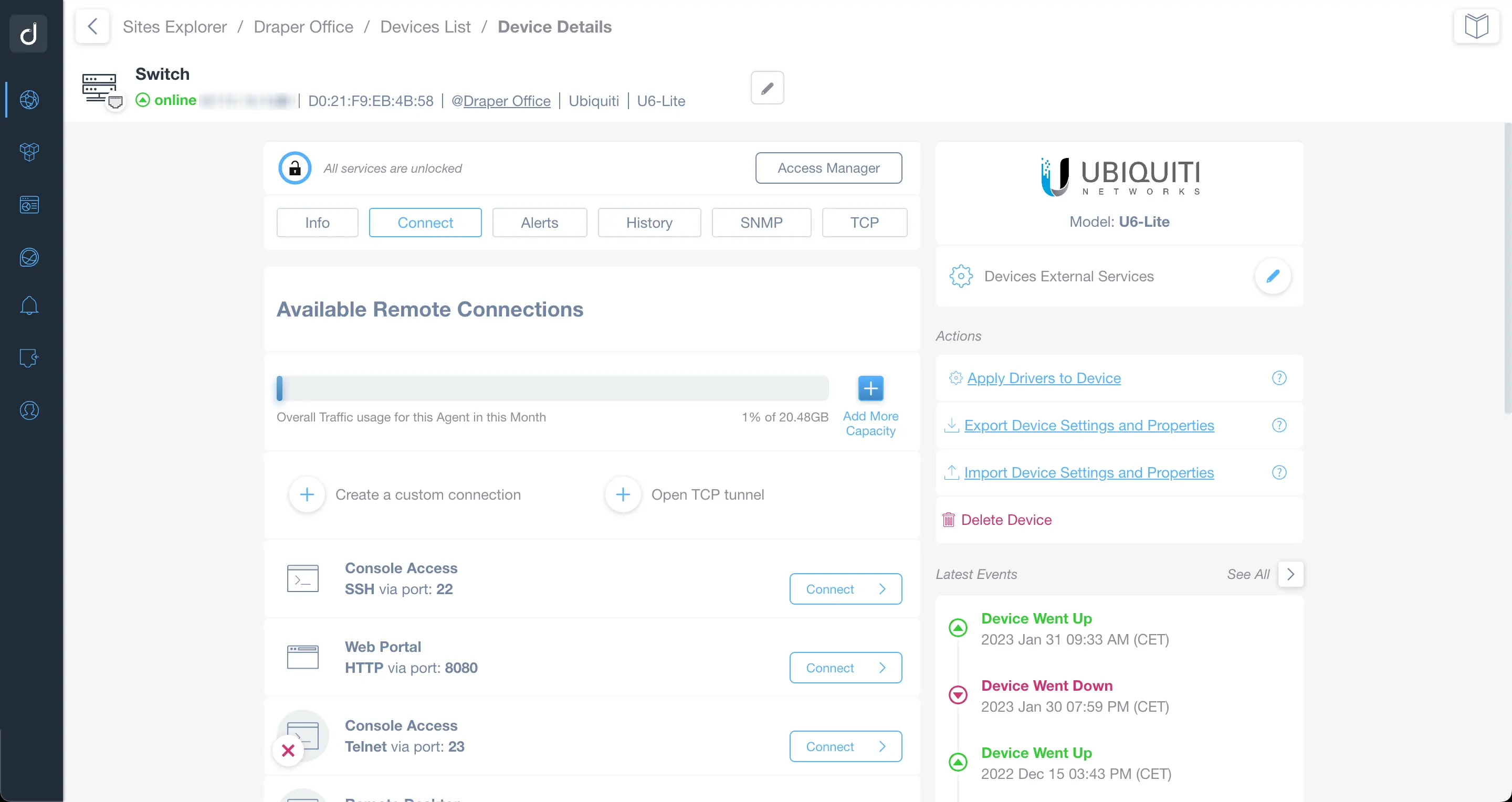 Secure Remote Connection - how to connect