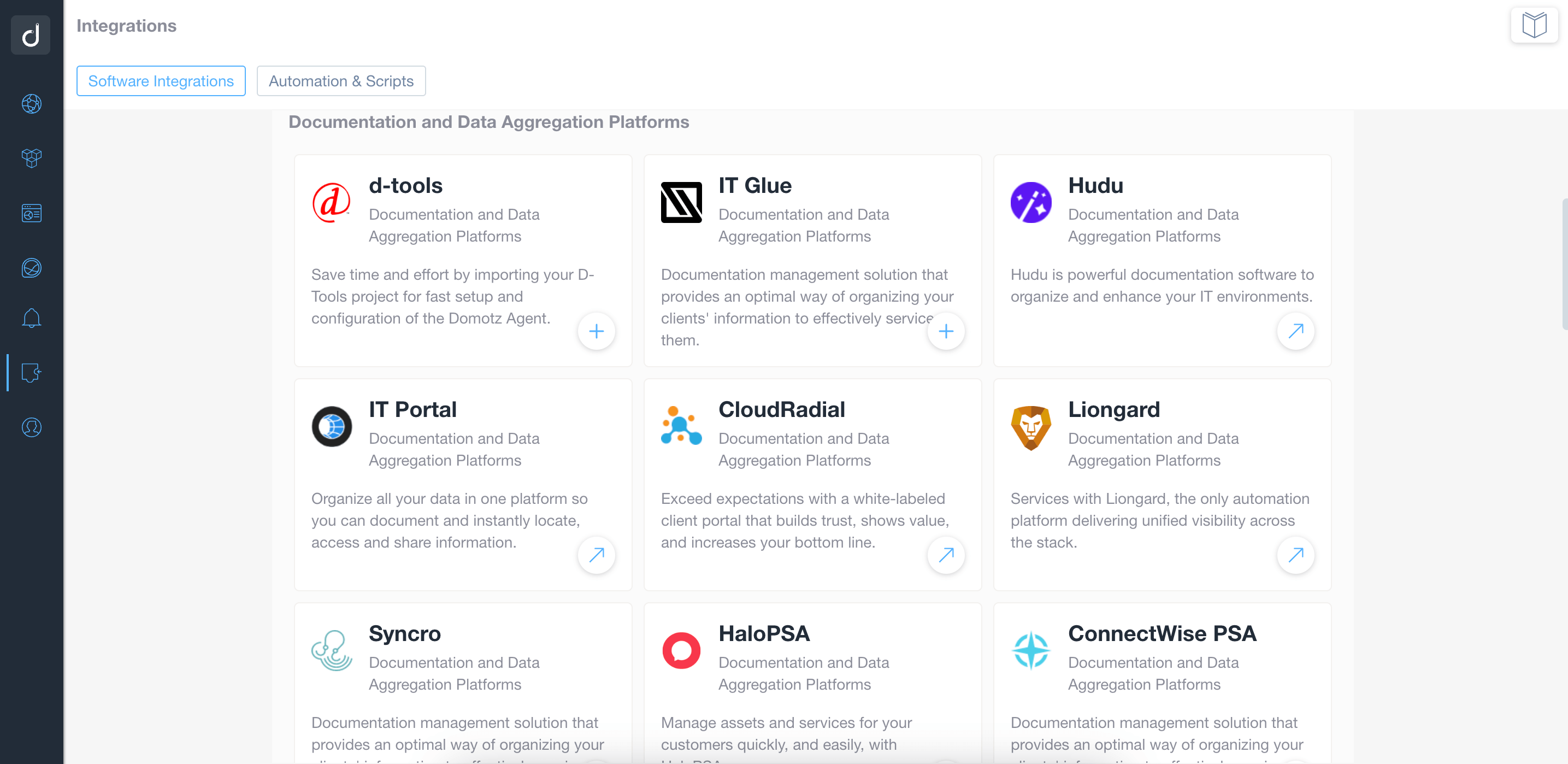 Vendor Integrations