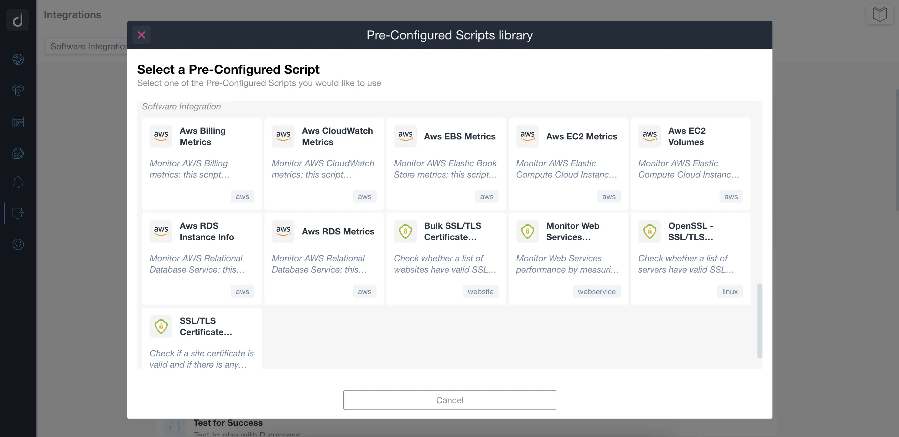 Web Applications and Cloud Monitoring