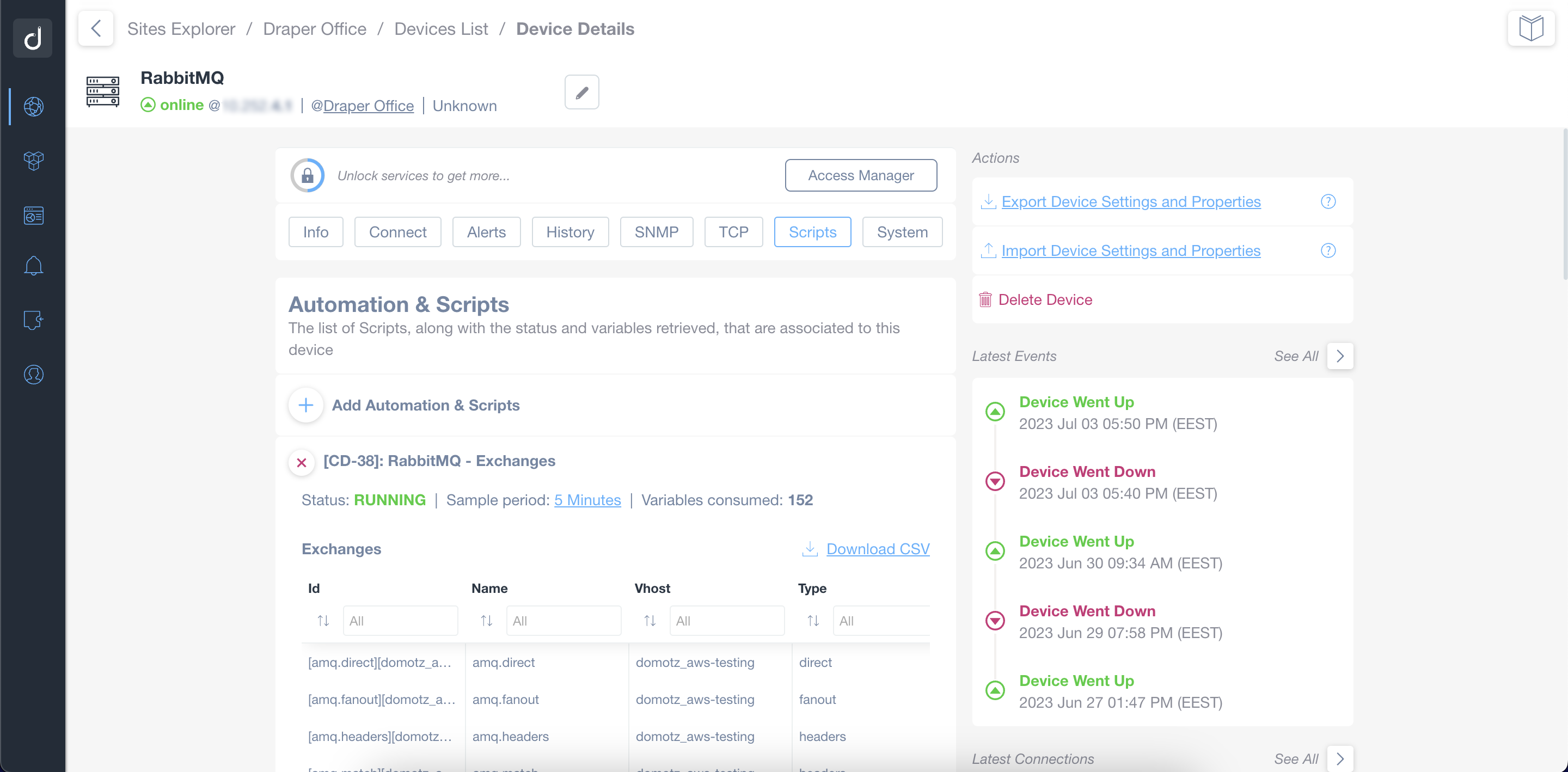 RabbitMQ Clusters and Node Monitoring