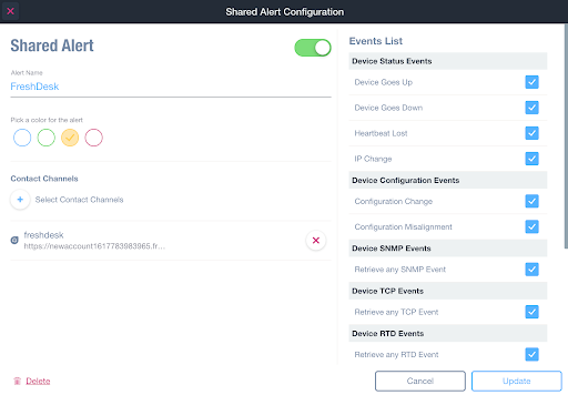 Freshdesk Integration