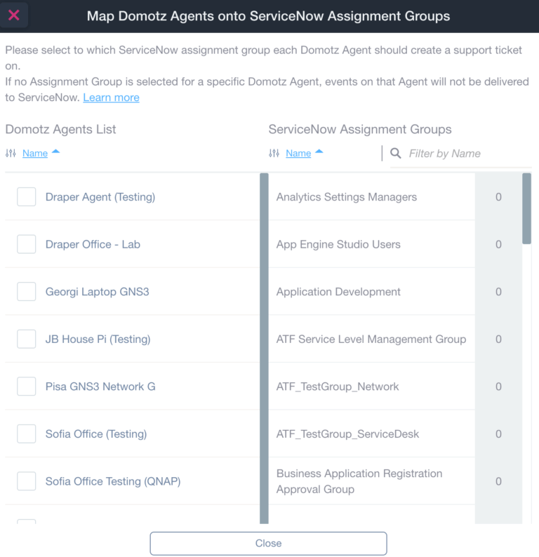 Monitor network and device events with Domotz and solve them with ServiceNow